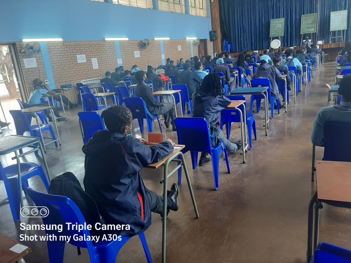 Germiston office awareness at Dinwiddie Seconday School 138 Beneficiaries reached